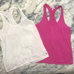 Victoria Secret Razor Back Tank Tops